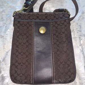 Coach Brown Crossbody Bag